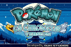 Pokemon - GS Chronicles (Hack) — Title screen
